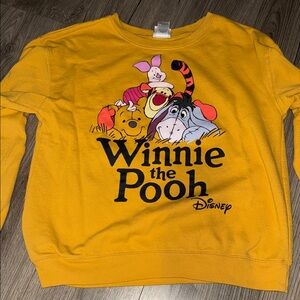 Disney Winnie the Pooh Mustard Sweatshirt